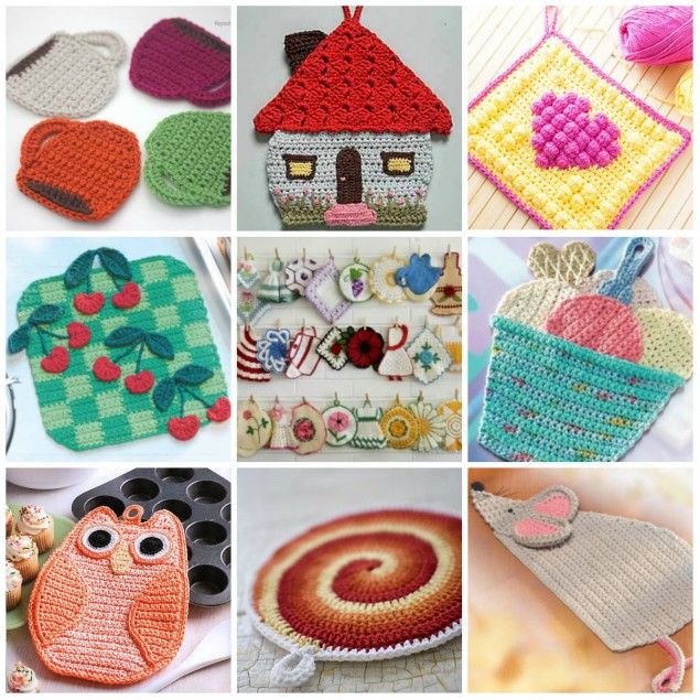 прихватка крючком I Cord, Pot Holders, Crocheting, Crochet, Hot Pads, Potholders, Knits, Lace Knitting, Quilts