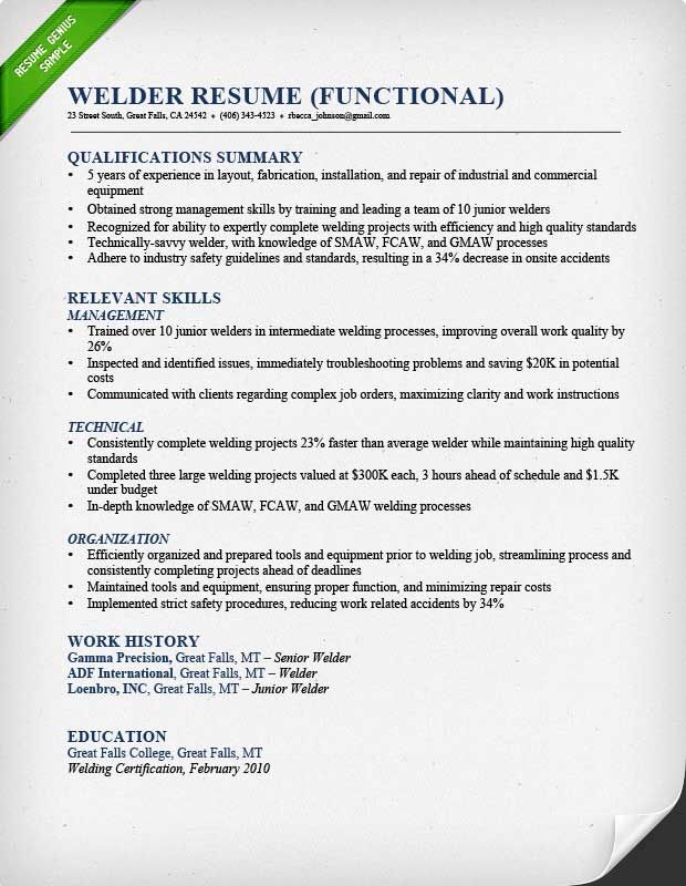 it functional resumes
