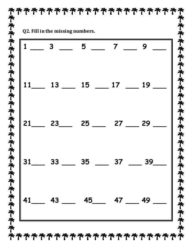 Pin By Sarah Tawfik On Missing Numbers Preschool Math Worksheets Math Worksheets Math Worksheet