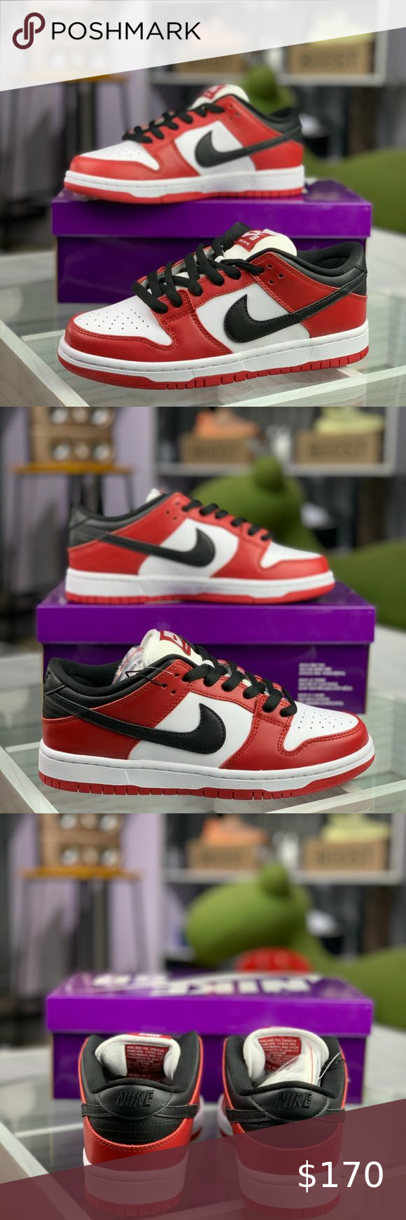 Nike SB Dunk Low Pro LT "Chicago" Chicago dunk series retro low-top casual sport Chicago Chicago, Sports Shops, Nike Sb Dunks, Dunk Low, Sport Casual, Series, Check, Picks, Shopping