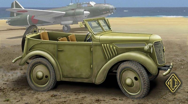 Kurogane Type 95 Model 5 Ace Models 72297 Army Vehicles Army Truck Car