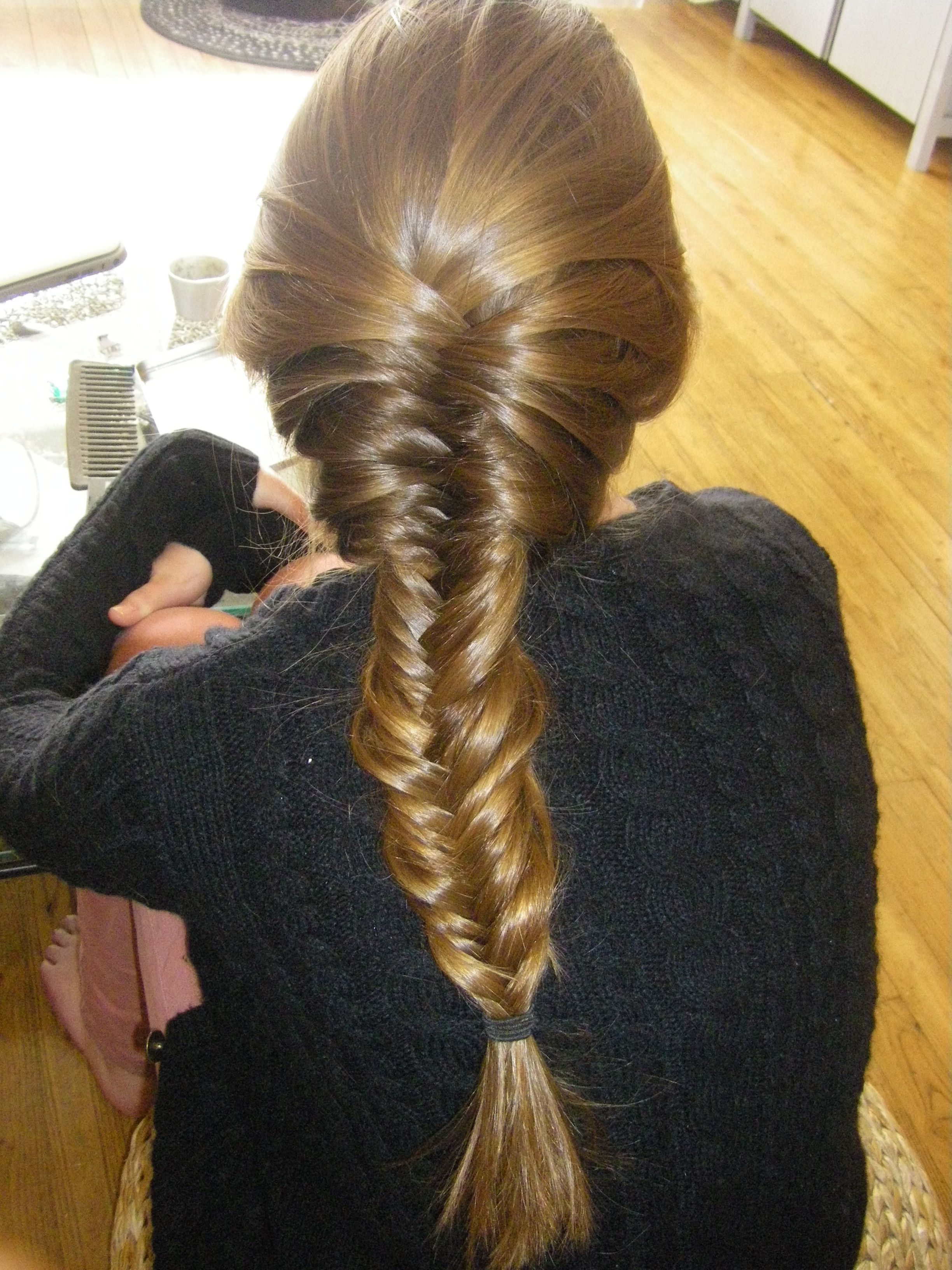 Nouveau De Coiffure Avec Tresse Epi De Blé<br/>
