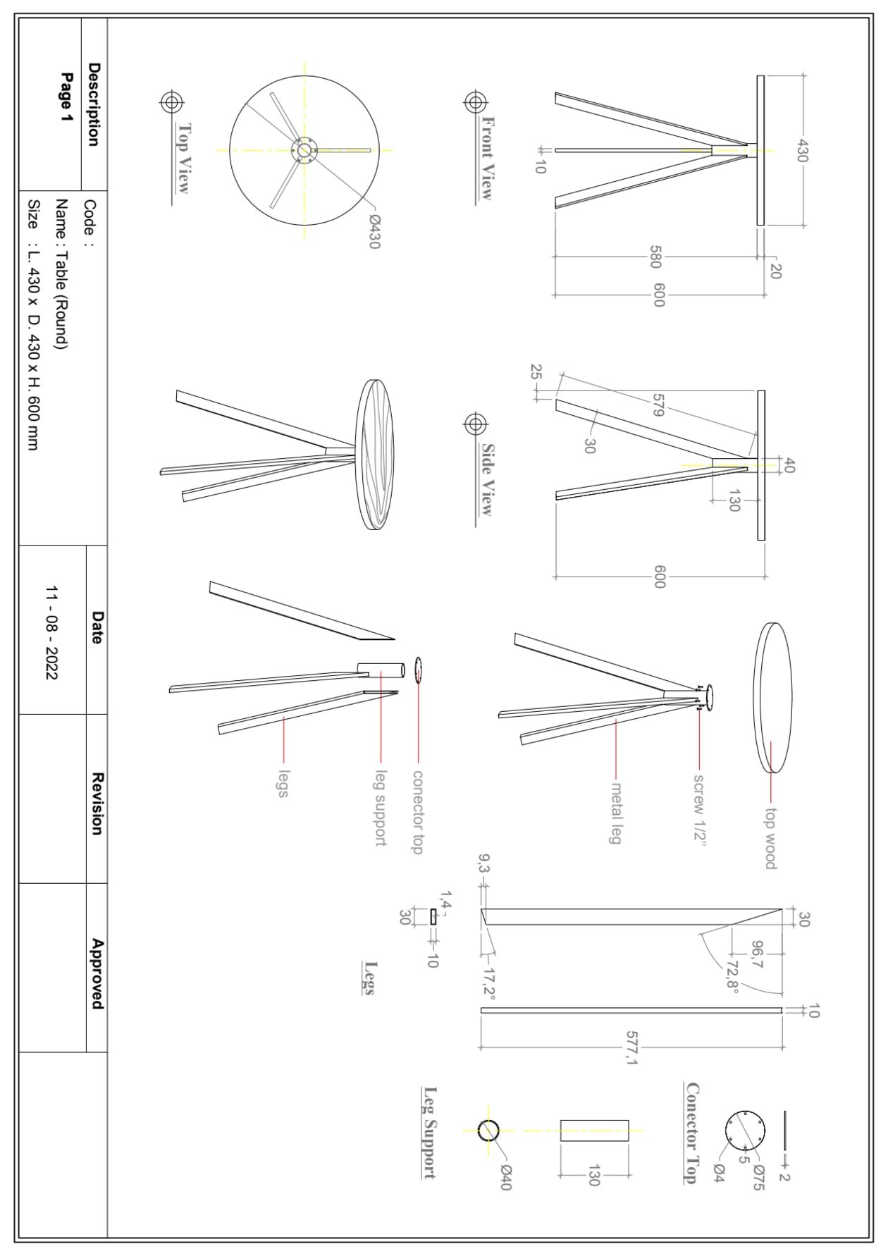 Aminronzak I Will Design Furniture With Engineering Drawing Using Aminronzak I Will Design Furniture With Engineering Drawing Using