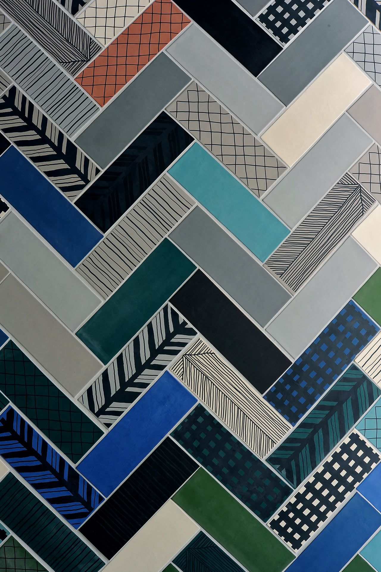 Ornamenta Mix Match 2 Design Milk Graphic Tiles Design Interior Tiles