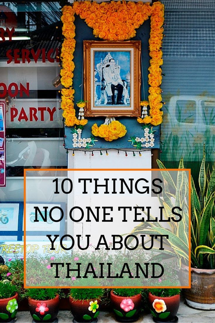 10 things no one tells you about thailand travel brochure asia thailand travel brochure