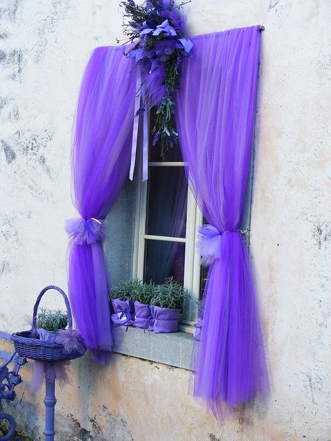 Pin by Nola MacGregor on Perfectly Purple | Purple curtains, Purple