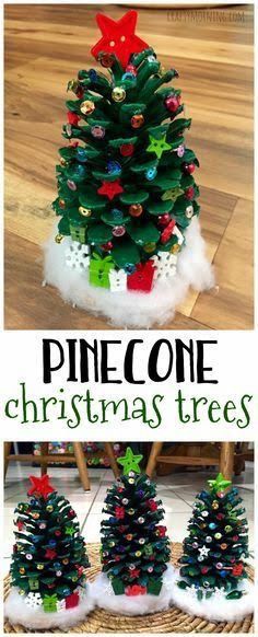 pin by thomas nelson on pine cone crafts pinterest crafts use plaster of paris for the white base to hold tree up right