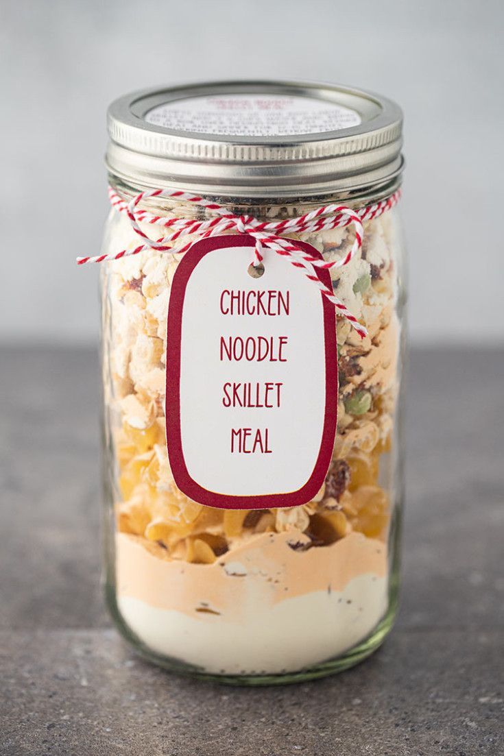 Chicken Noodle Skillet Meal In A Jar Make Ahead Meal Mom Recipe chicken-noodle-skillet-meal-in-a-jar-make-ahead-meal-mom-recipe