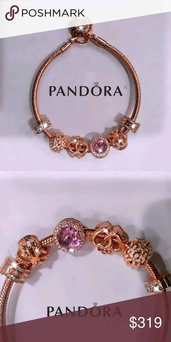 I just added this listing on Poshmark: Pandora rose gold charms + ... I just added this listing on Poshmark: Pandora rose gold charms + ...
