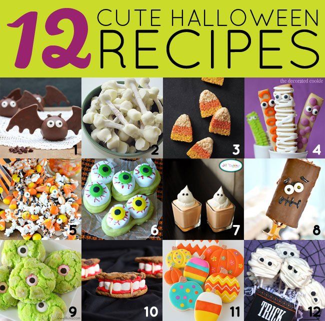 12 Cute Halloween Treat Recipes Halloween Pinterest Recipes - cute halloween treat ideas 12 Cute Halloween Treat Recipes Halloween Pinterest Recipes - cute halloween treat ideas