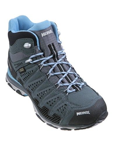 Meindl Womens X-SO 70 Lady Mid GTX Walking Boot - Anthracite Azure ...