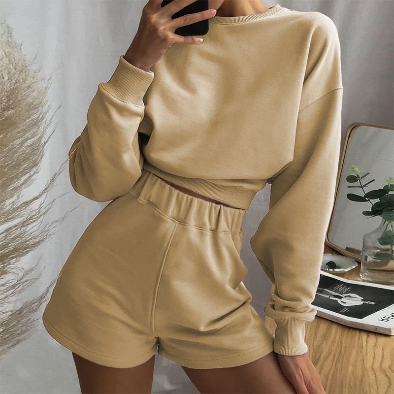 Tracksuit Set, Tracksuit Women, Sweatsuit Set, Running Wear, E 38, Short Tops, Short Set, Sport Wear, Pants Outfit