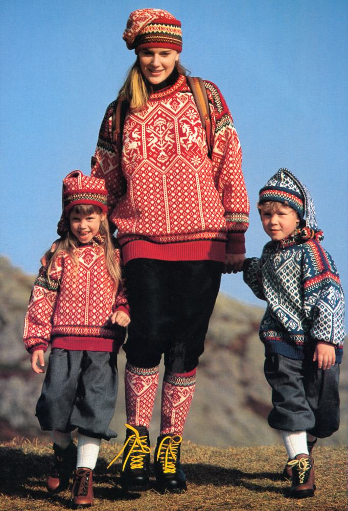OL and vm sweaters DG381 01 Lillehammer`94 Genser | Dale Garn