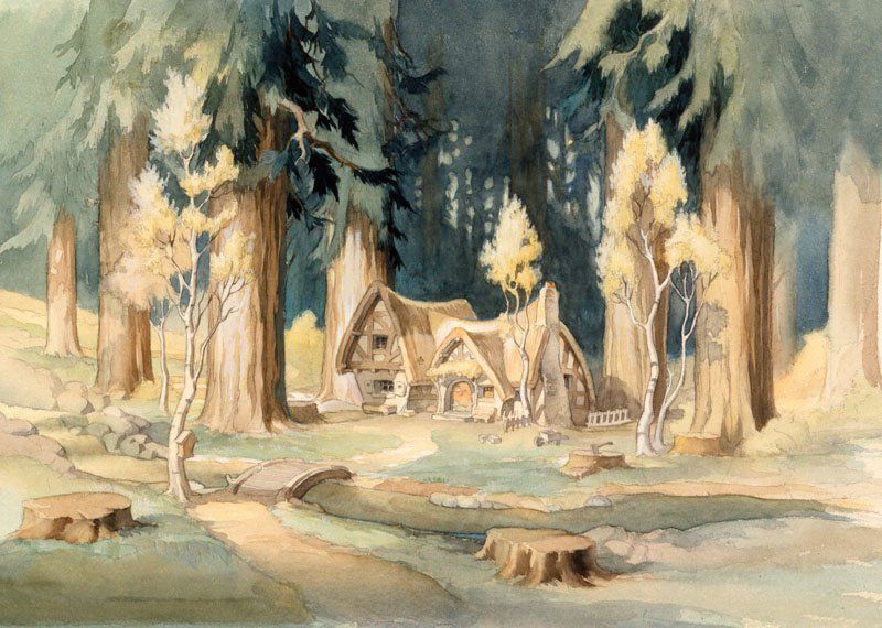 Watercolor One1more2time3 39 S Weblog Snow White Castle