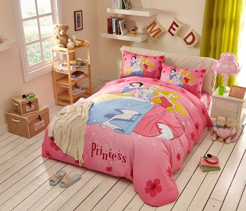 Disney Princess Bed Sheets Set Twin Queen Size Ebeddingsets Bed Linens Luxury Bedding Sets Queen Bedding Sets