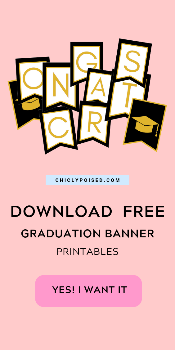 graduation printables graduation banner printable