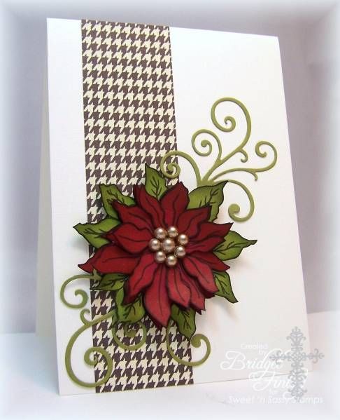 fs300 poinsettia for jen by bfinlay cards and paper crafts at poinsettia card
