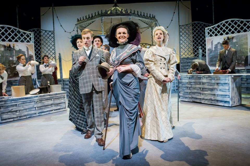 Set co-design with Colin Mayes, ensemble costume design, and make-up design for Mountview Academy of Theatre Arts' production of 'Half A Sixpence' at the Bernie Grant Arts Centre, London. Directed by James Powell. Photos copyright Robert Workman and Max Lacome-Shaw Theatre Arts, Co Design, Costume Design, Centre London, Nyc, Half, Costumes, Powell, Bernie
