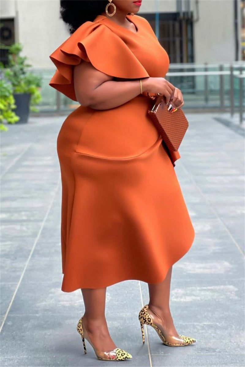 Dress Sleeve Styles Midi Dress With Sleeves Flared Sleeves African Dress Sleeve Styles Midi Dress With Sleeves Flared Sleeves African