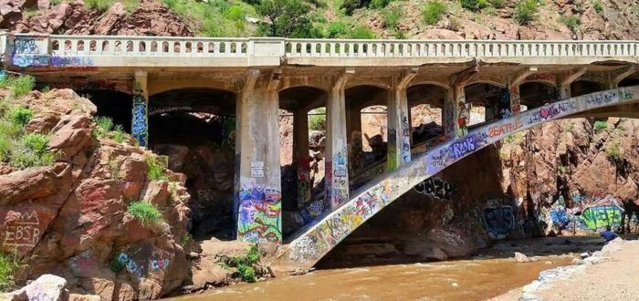 After the summer flooding of 2013, Rainbow Falls was again on locals' radar, leading to the formation of the Rainbow Falls Recreation Area and the restoration of both the Rainbow Falls Bridge and graffiti-laden waterfall. #rainbowfalls After the summer flooding of 2013, Rainbow Falls was again on locals' radar, leading to the formation of the Rainbow Falls Recreation Area and the restoration of both the Rainbow Falls Bridge and graffiti-laden waterfall. #rainbowfalls After the summer flooding of #rainbowfalls