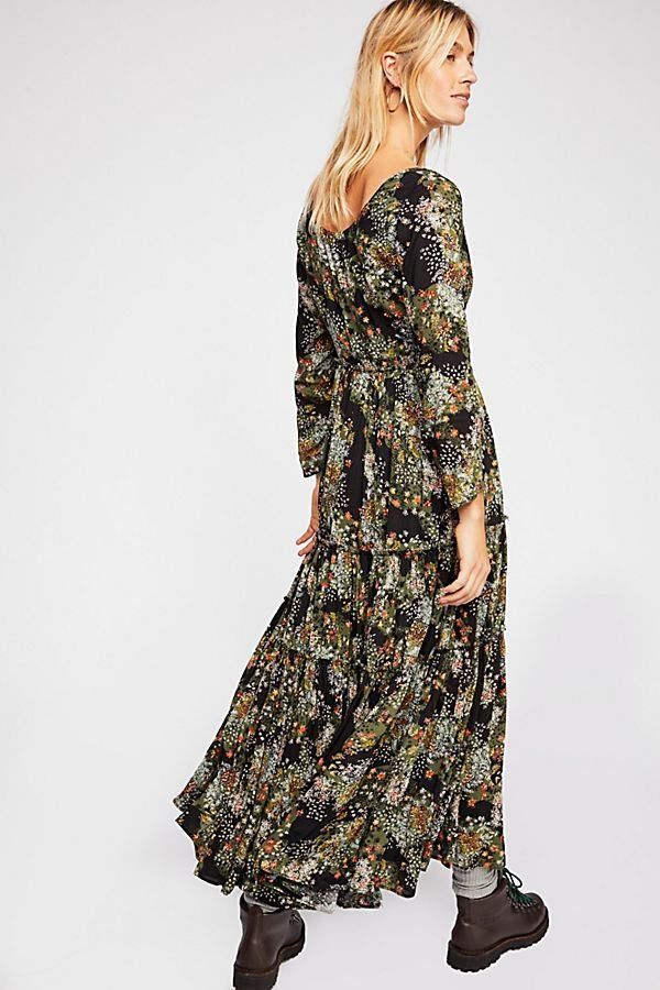 floral fall maxi