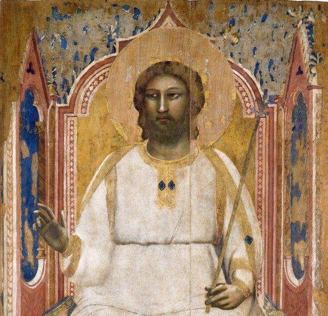 Giotto, Dio Padre in trono, (detail),1303-1305 ca. Padova, Musei Civici di Padova. Courtesy of Comune di Padova - Assessorato Cultura Turismo e Innovazione. Medieval Art, Renaissance Art, Padua Italy, Tina Modotti, Christ The King, Vatican Museums, Izu, Tempera, Michelangelo