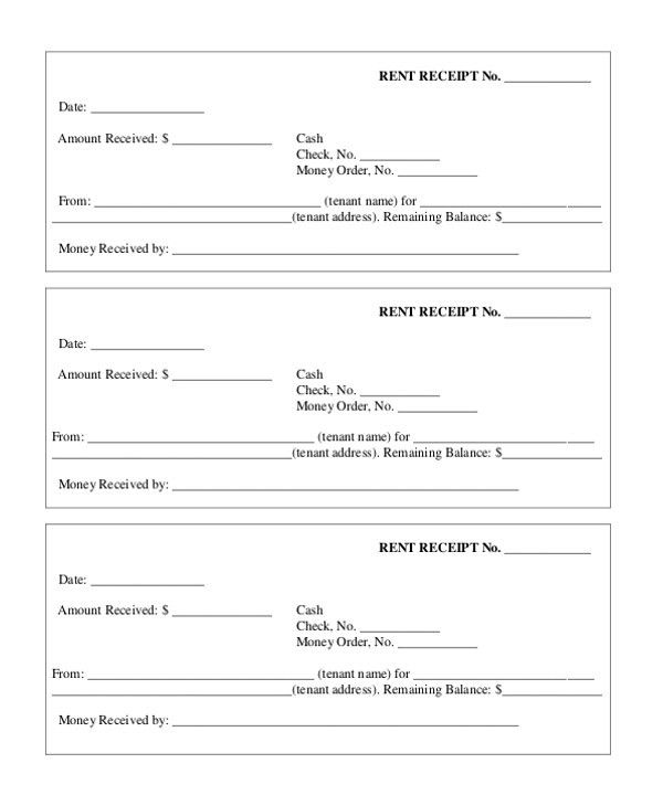 sample payment receipt forms 8 free documents in word pdf excel