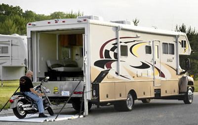 Toy Hauler With The Lift And Sleeping Quarters Toy Hauler With The Lift And Sleeping Quarters