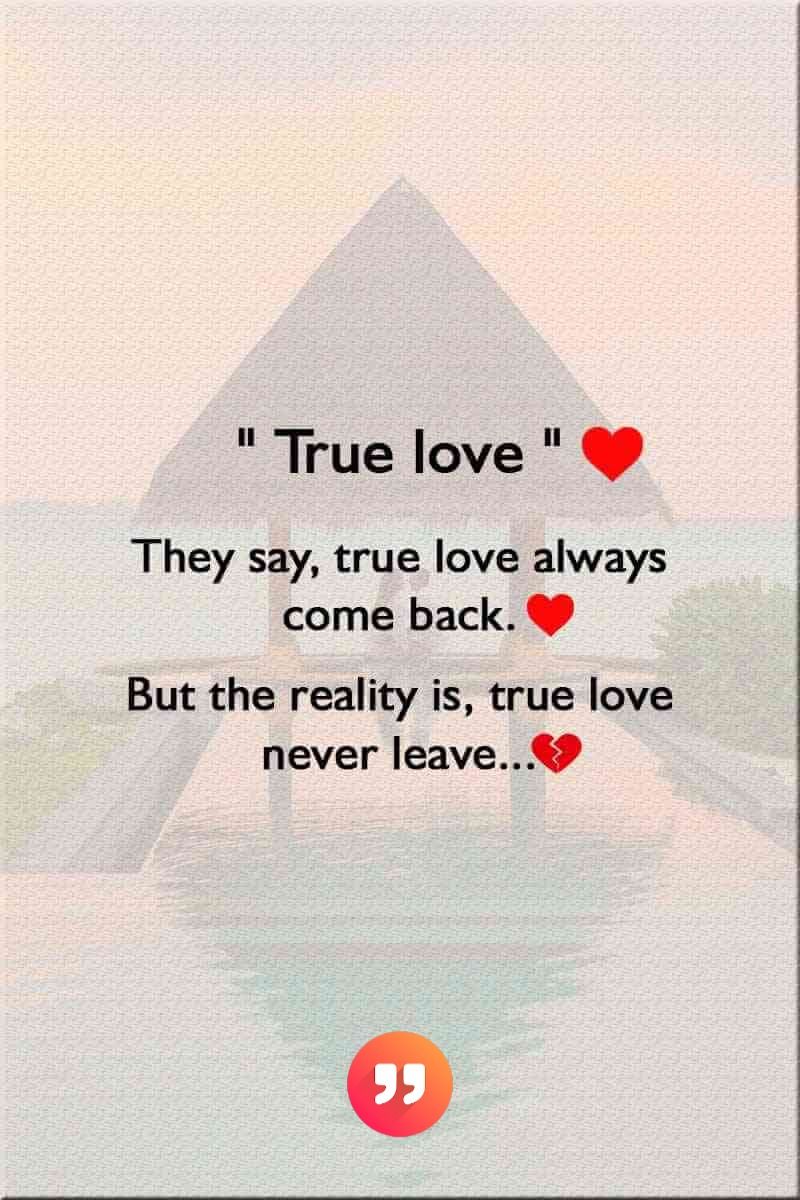 images True Love Always Comes Back pin on love quotes