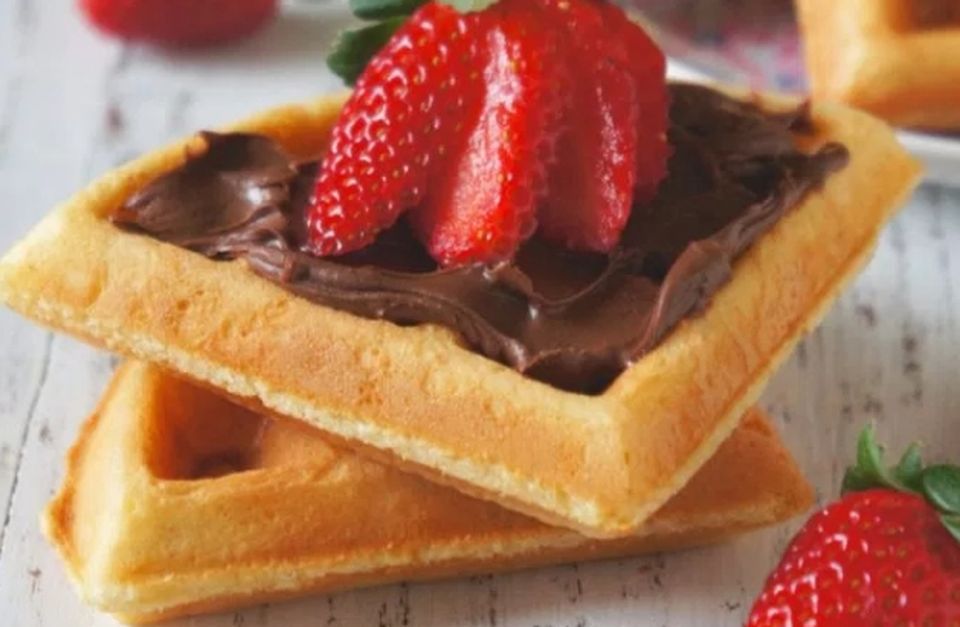 Receta De Waffles Crocantes Receta De Waffles Crocantes