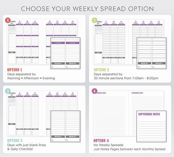 family planner 2015