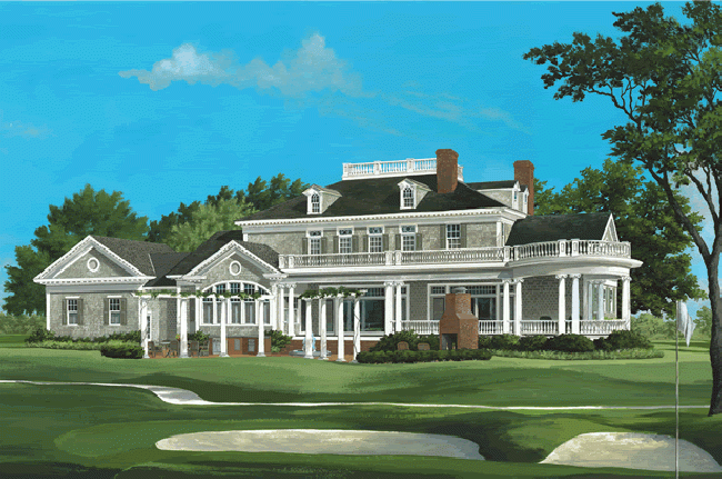 Verandas William E Poole Rear View Dream Homes Pinterest House Verandas William E Poole Rear View