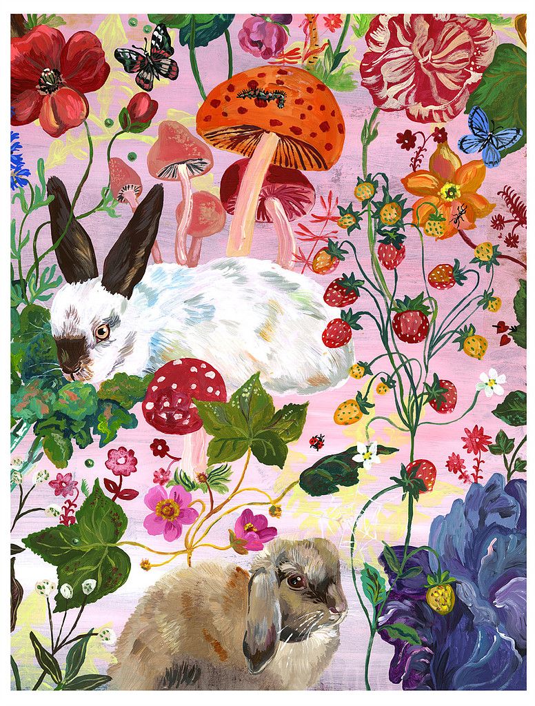 site officiel nathalie lété | Illustration art, Painting, Art painting