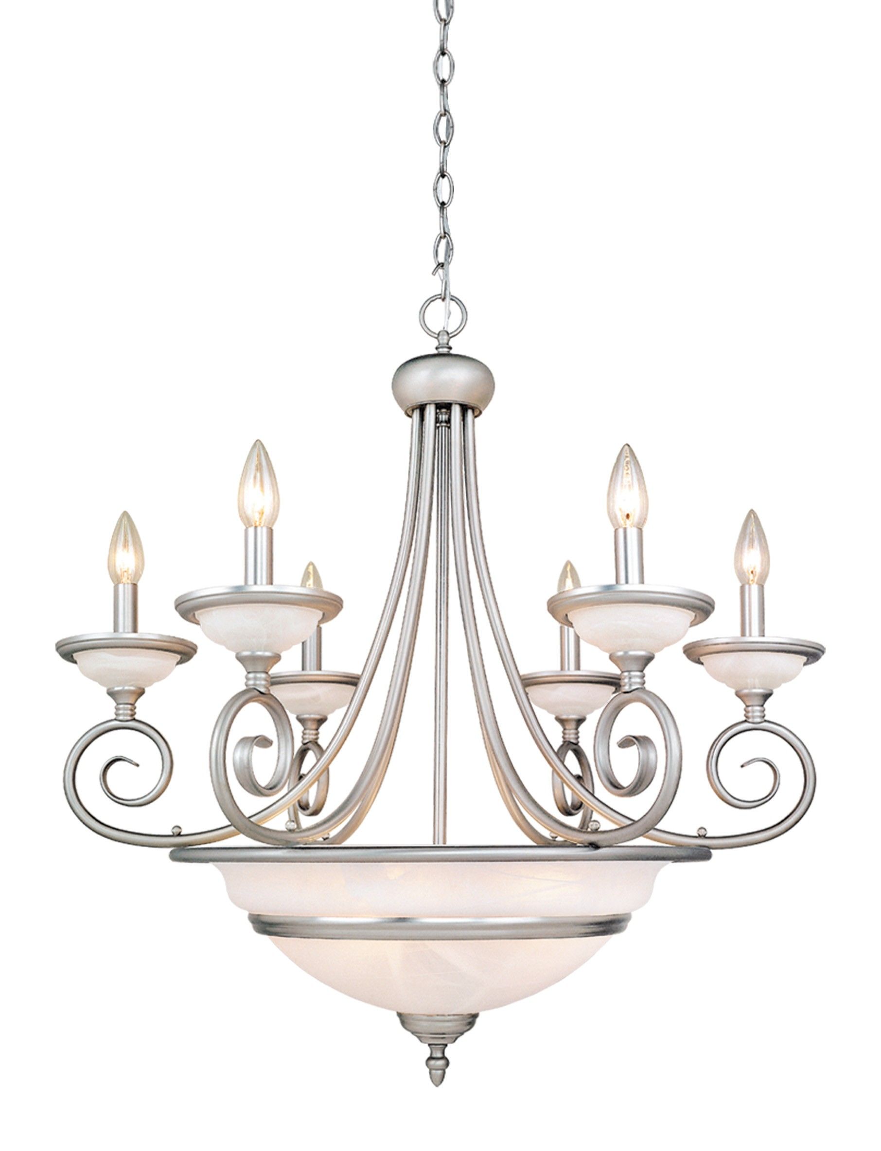 Da Vinci Chandelier Design Ideas Da Vinci 11 Light Chandelier In Brushed Nickel