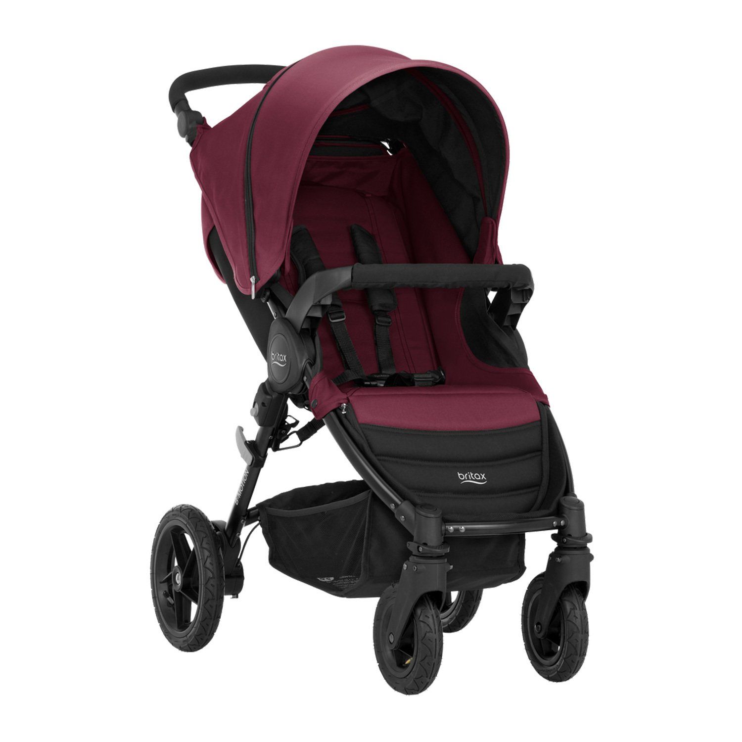 Коляска Britax B-Motion 4 Wine Red - купить в интернет магазине Детский Мир в Москве и России, отзывы, цена, фото Wine Red, Baby Strollers, Motion, Buggy, Black, Products, Baby Prams, Black People