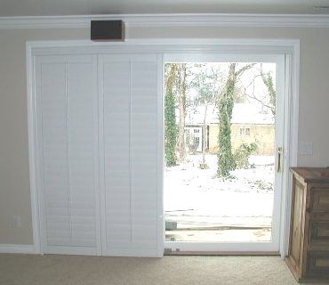 Make Your Doors Look Expensive On Budget Sliding Glass Door Coverings Door Coverings Sliding Glass Door