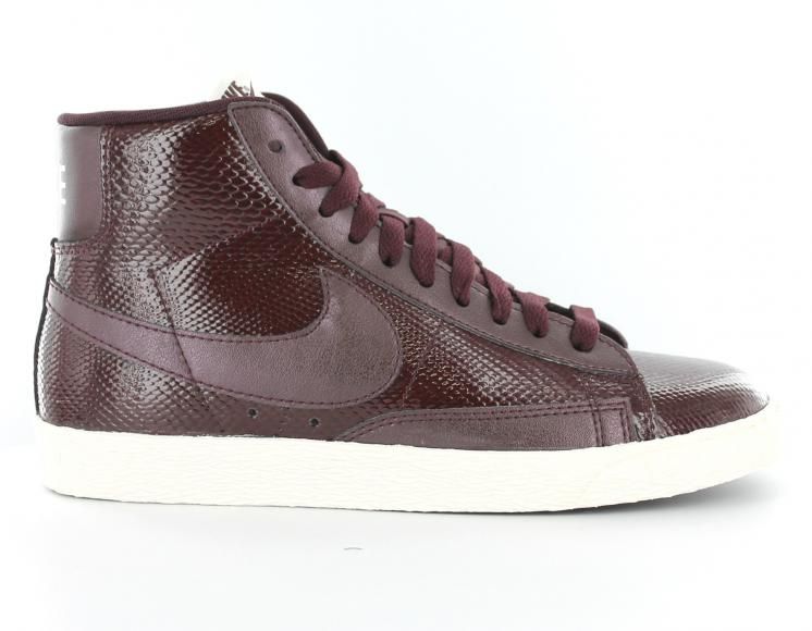 Nike Blazer mid lea premium Bordeaux - Sublime! Bordeaux, High Top ...