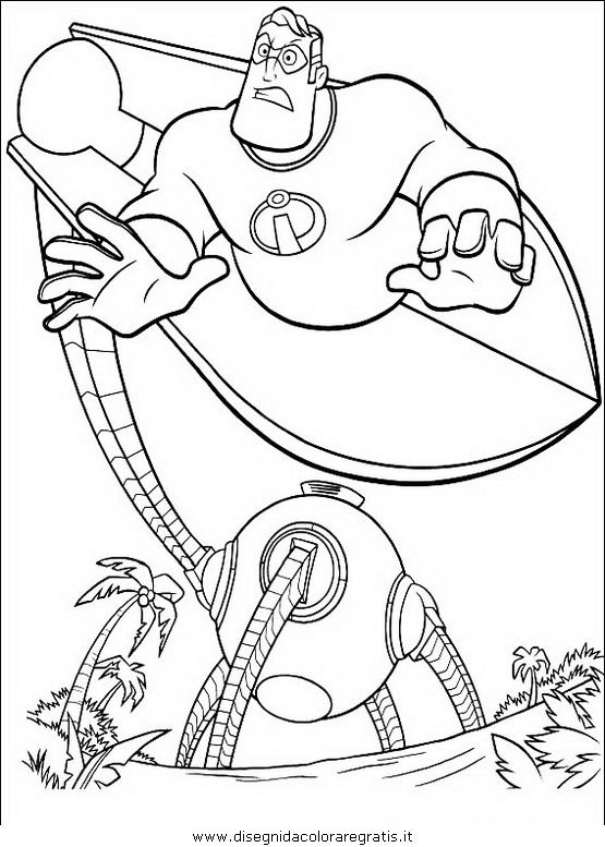 Guarda Tutti I Disegni Da Colorare Degli Incredibili Www Bambinievacanze Com Coloring Pages The Incredibles Coloring Books