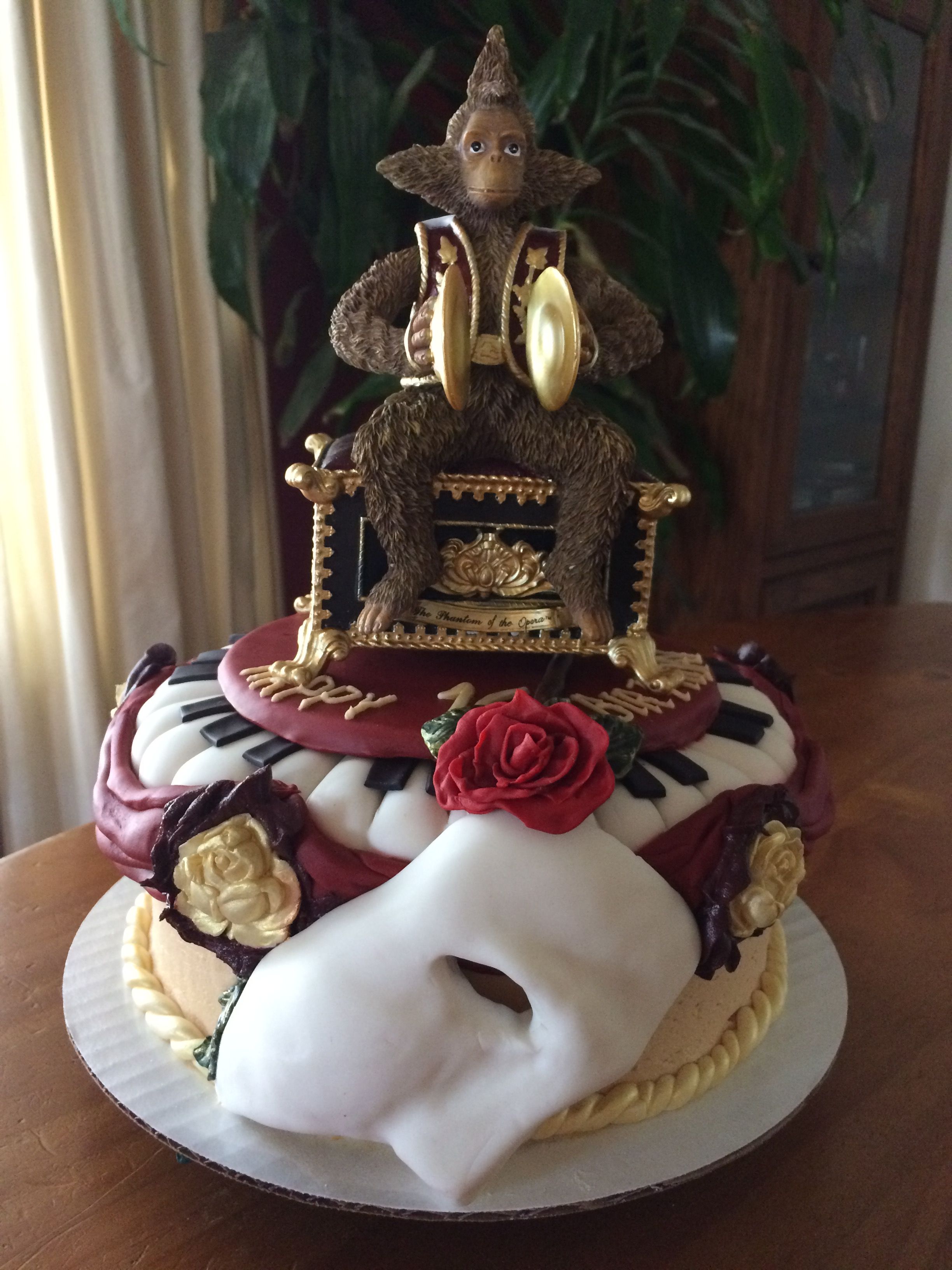 phantom of the opera cake decorations phantom of the opera cake decorations