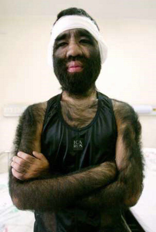 Extreme hairy gay men