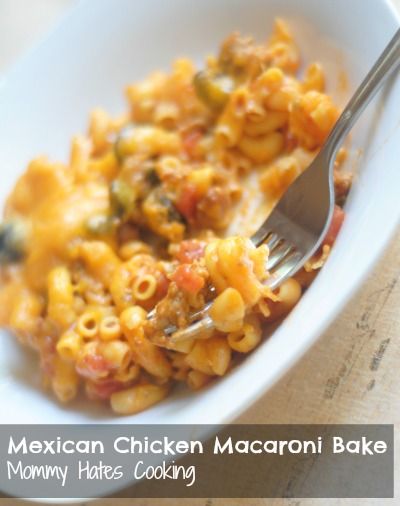 Macaroni with chicken recipes