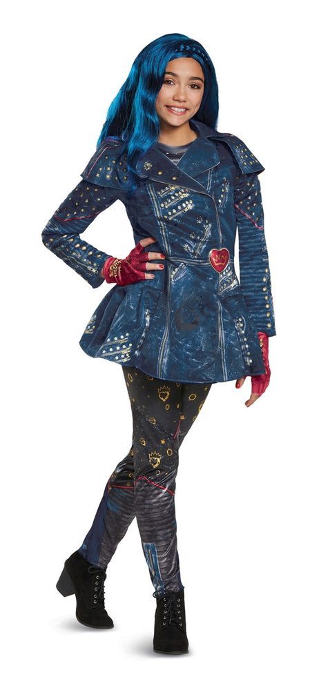 Disguise 24135 Descendants 2 Deluxe Evie Isle Look Child Costume