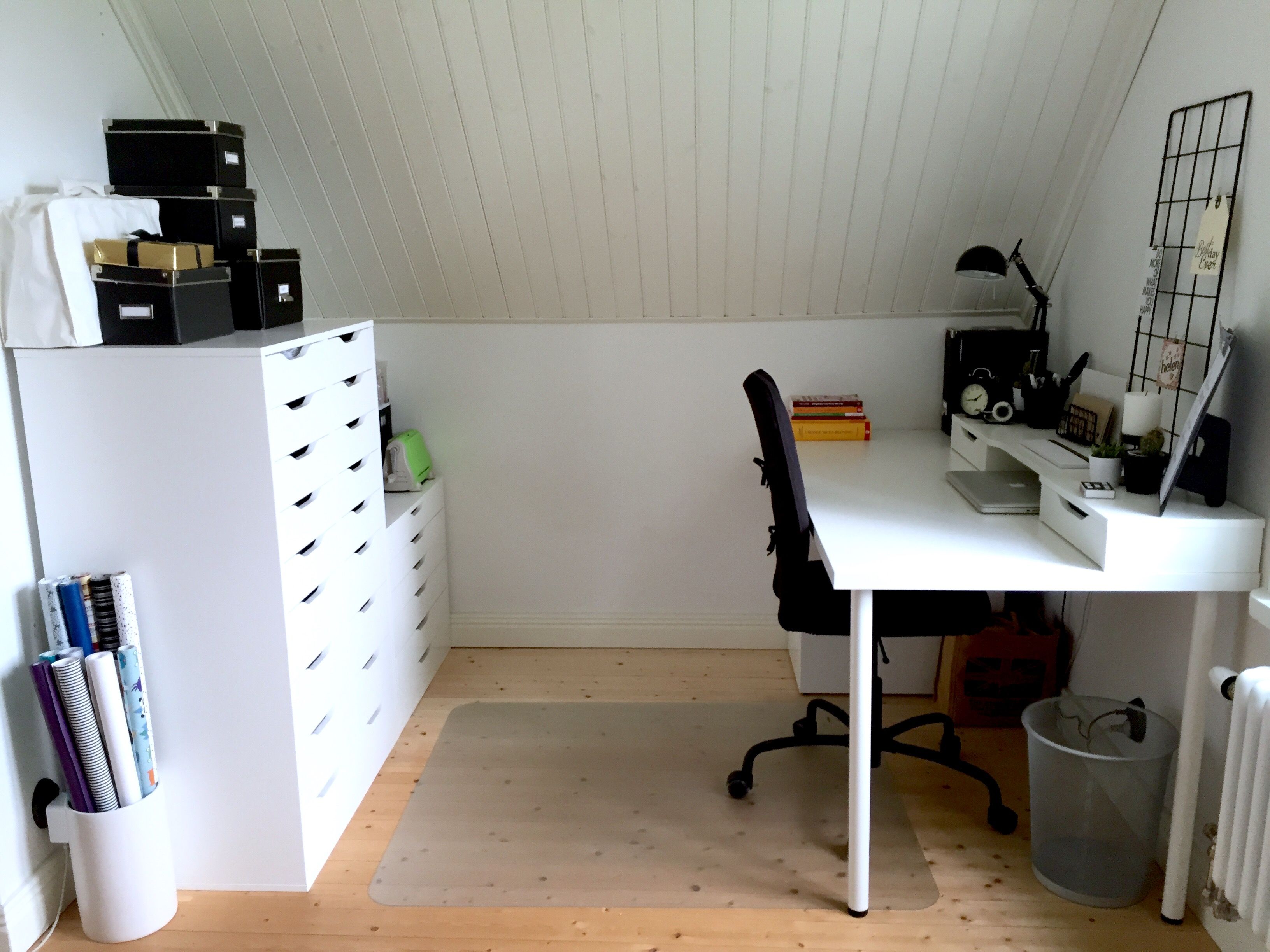 Minimalist Black And White, Ikea Alex Desk And Minimalist Black And White, Ikea Alex Desk And