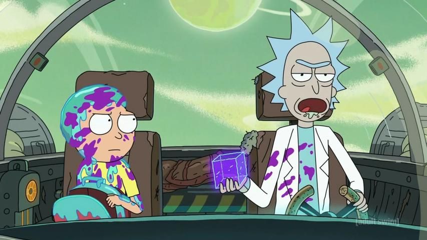 Morty Gets A Dragon In This One Broh It S A Wild Ride Broh Rick And Morty Morty Fire Breathing Dragon