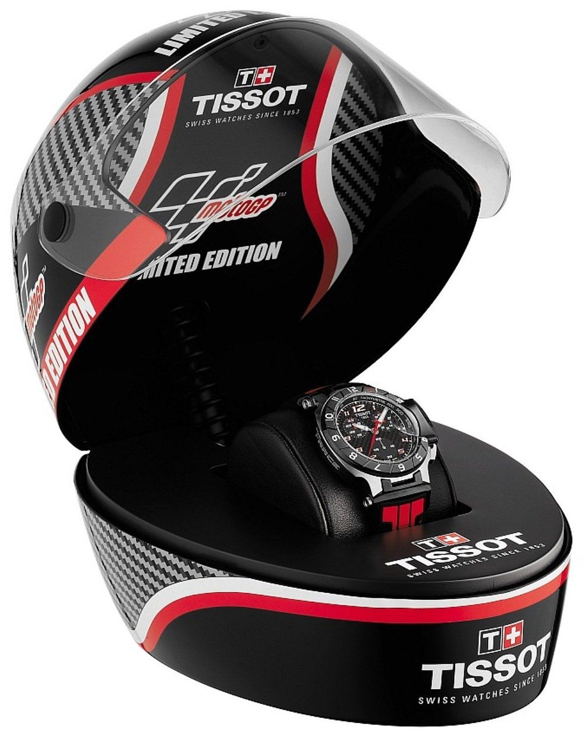 Amazon.com: Tissot T048.417.27.207.01 T-Race MotoGP Limited Edition 2014 Chronograph Black / Red