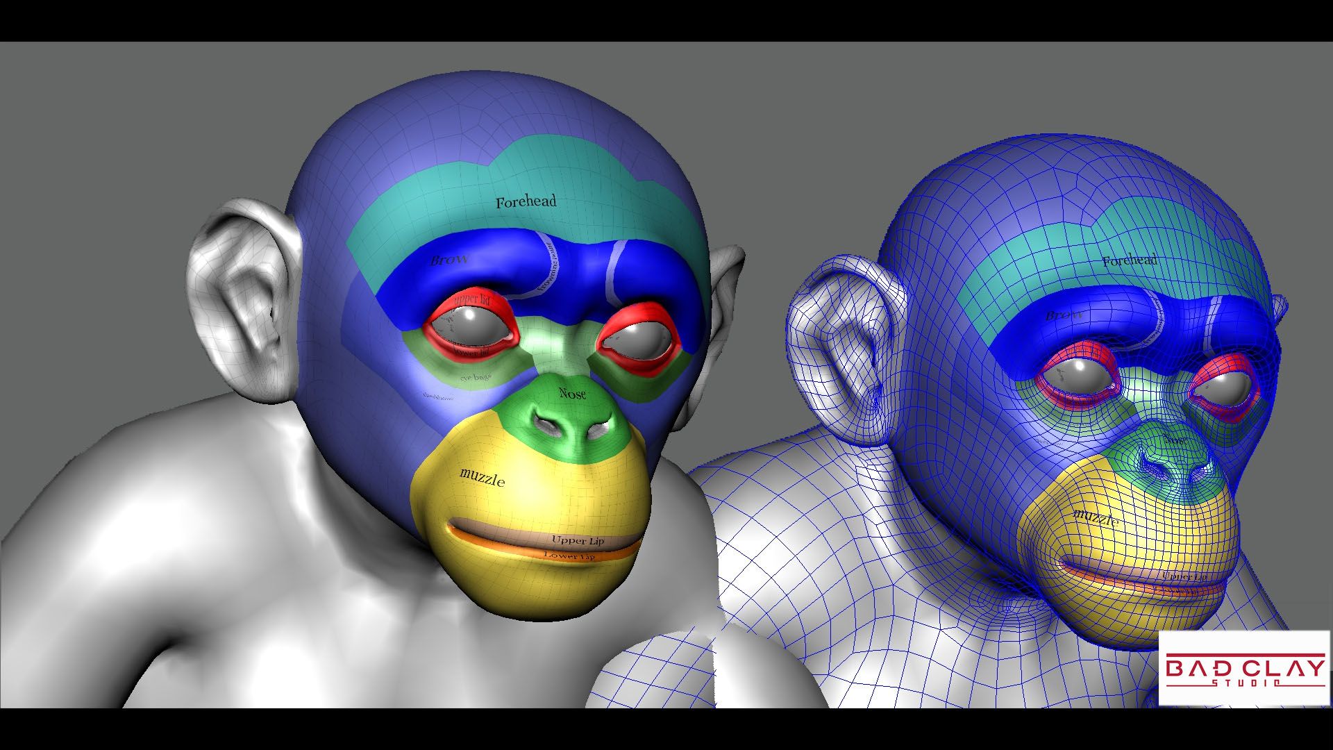 bad clay studio winamax commercial monkey creation breakdown