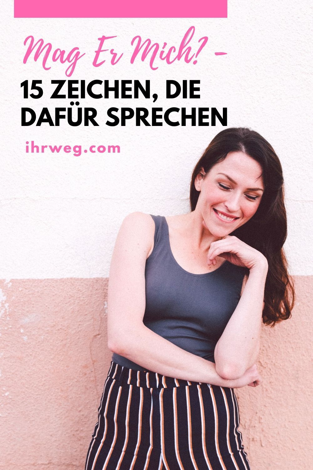 Flirten zeichen mann