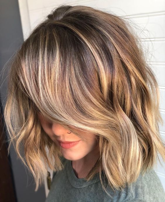 Wunderschone Braune Frisuren Mit Blonden Highlights Frisuren