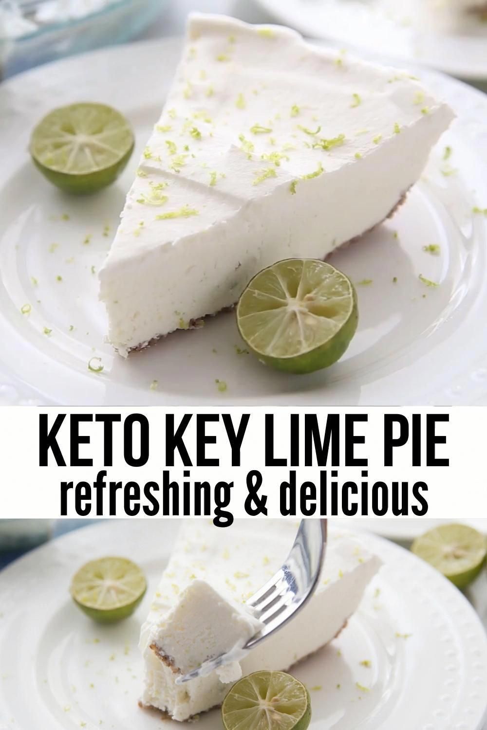 Best Keto Key Lime Pie with Pecan Crust (Easy!) Best Keto Key Lime Pie with Pecan Crust (Easy!)
