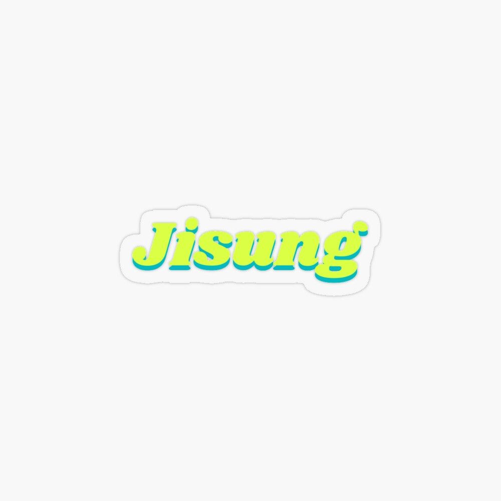 jisung nct transparent sticker by stickersmostore in 2020 new